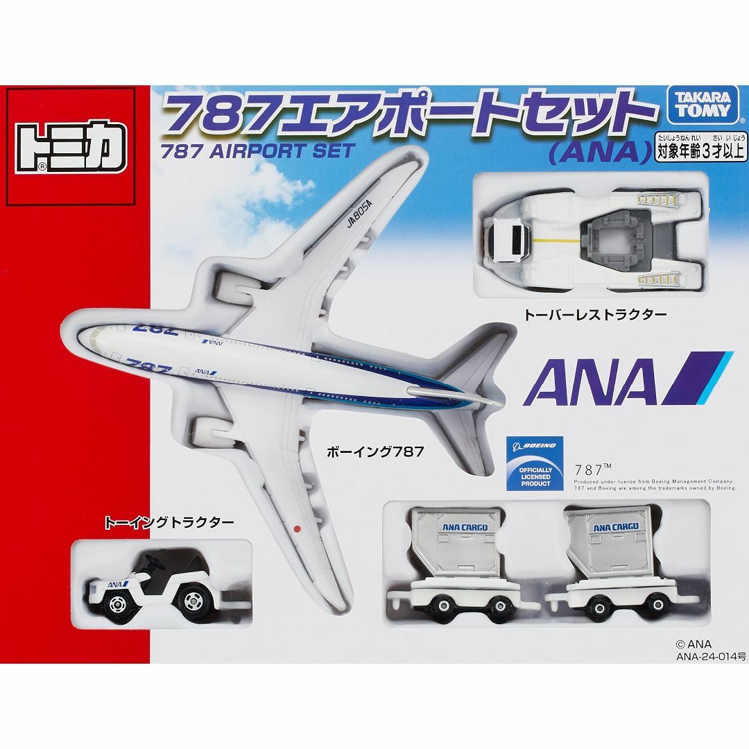 新着商品】タカラトミー『 トミカ ギフト 787エアポートセット ANA