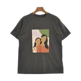 ヴィス(ViS)のViS ヴィス Tシャツ・カットソー F チャコールグレー 【古着】【中古】(カットソー(半袖/袖なし))