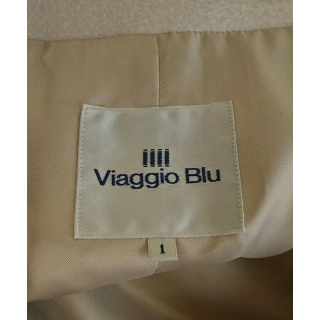 VIAGGIO BLU(ビアッジョブルー)のViaggio Blu ジャケット（その他） 1(S位) ベージュ 【古着】【中古】 レディースのジャケット/アウター(その他)の商品写真