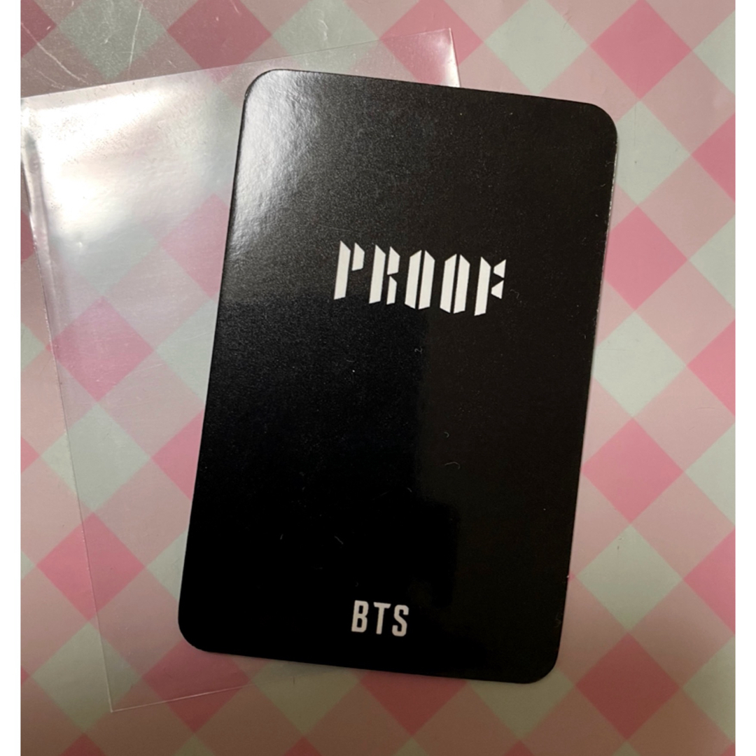 防弾少年団(BTS)(ボウダンショウネンダン)のBTS  ジミン　proof  M2U   特典トレカ    エンタメ/ホビーのタレントグッズ(アイドルグッズ)の商品写真