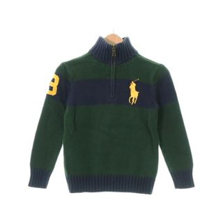 ポロラルフローレン(POLO RALPH LAUREN)のPolo Ralph Lauren ポロラルフローレン ニット 120 緑x紺 【古着】【中古】(ニット)