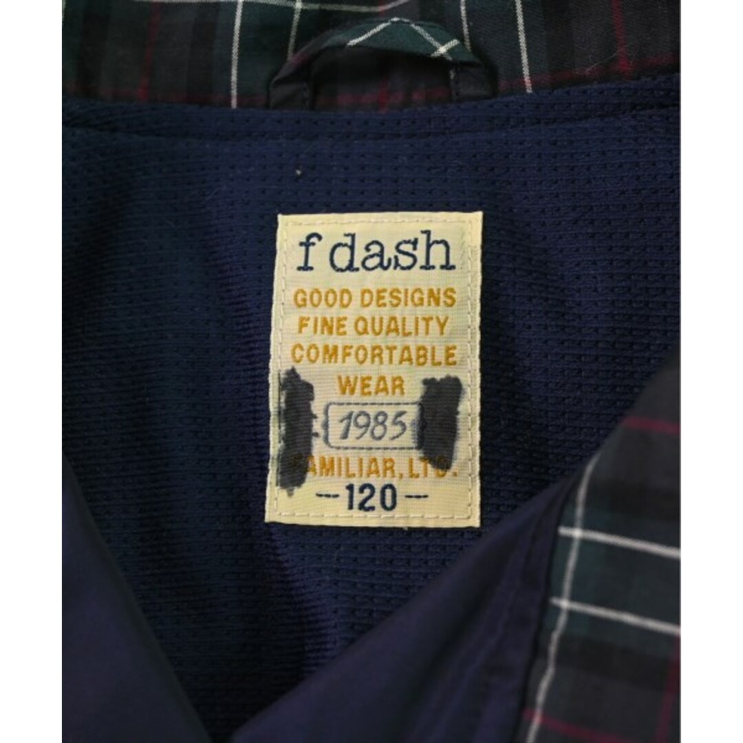 f dash エフダッシュ コート（その他） 120 紺 【古着】【中古】 キッズ/ベビー/マタニティのキッズ服女の子用(90cm~)(コート)の商品写真