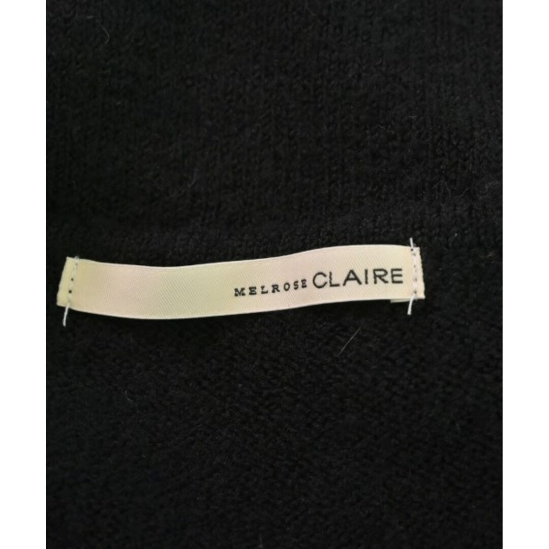 MELROSE claire(メルローズクレール)のMELROSE CLAIRE メルローズクレール ニット・セーター F 黒 【古着】【中古】 レディースのトップス(ニット/セーター)の商品写真