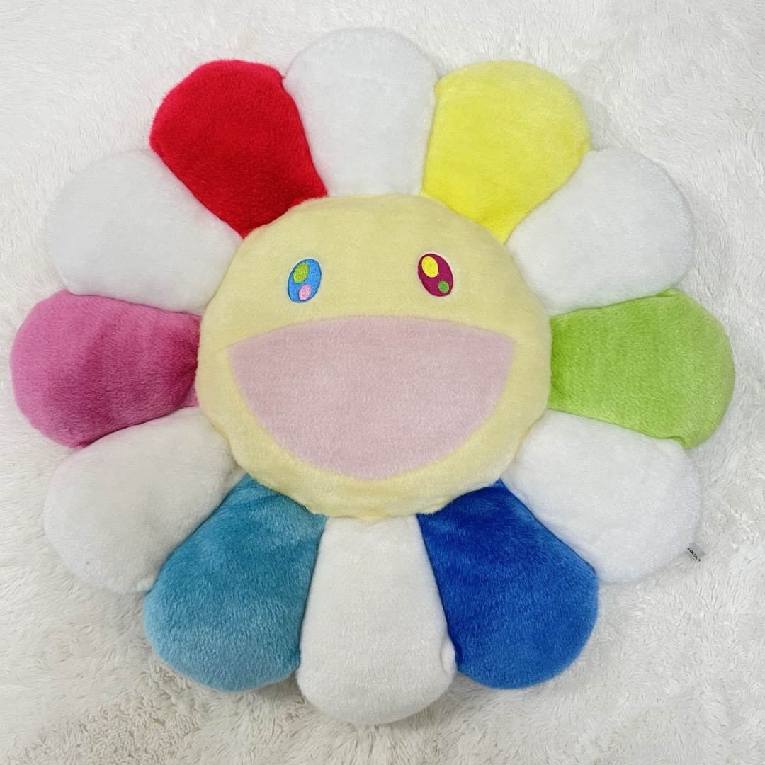 カイカイキキ お花クッション 60 レインボー 鳴く もののけ京都 カイカイキキ お花クッション 60 レインボー 鳴く もののけ京都