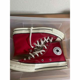 チャックテイラー(CHUCK TAYLOR)のコンバースチャックテイラーct70レッド(スニーカー)