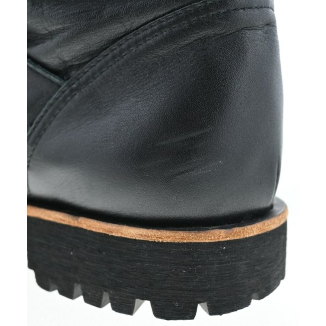 TAO タオ ブーツ S(23.5cm位) 黒xシルバー 【古着】【中古】 レディースの靴/シューズ(ブーツ)の商品写真