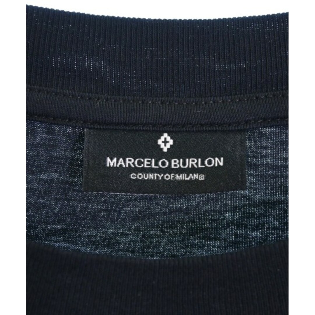 MARCELO BURLON(マルセロブロン)のMARCELO BURLON マルセロバーロン Tシャツ・カットソー M 黒 【古着】【中古】 メンズのトップス(Tシャツ/カットソー(半袖/袖なし))の商品写真