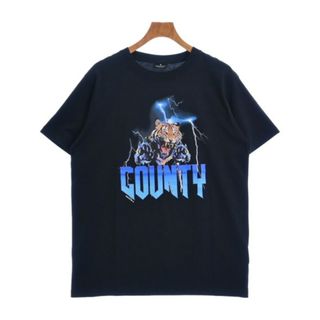 マルセロブロン(MARCELO BURLON)のMARCELO BURLON マルセロバーロン Tシャツ・カットソー M 黒 【古着】【中古】(Tシャツ/カットソー(半袖/袖なし))