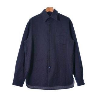 マルニ(Marni)のMARNI マルニ カジュアルシャツ 44(S位) 紺 【古着】【中古】(シャツ)