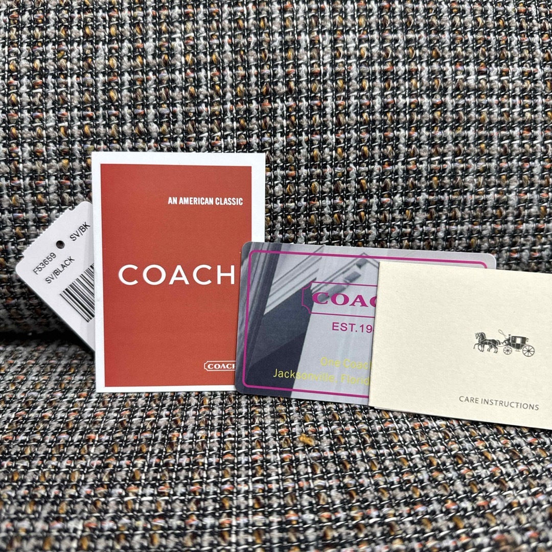 COACH(コーチ)の53659   コーチ　長財布　黒　クロコダイル　大人気 メンズのファッション小物(長財布)の商品写真