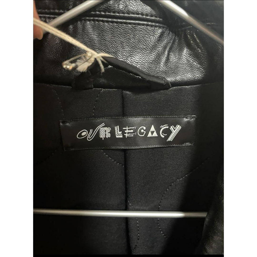 our legacy コート　黒　48 メンズのジャケット/アウター(ピーコート)の商品写真