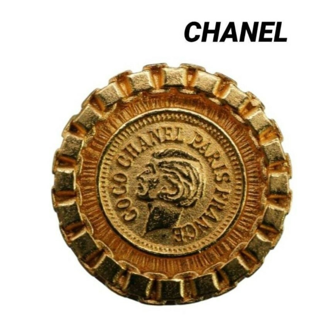 CHANEL(シャネル)のCHANEL シャネル マドモアゼル   ココ ゴールド イヤリング　片耳　95 レディースのアクセサリー(イヤリング)の商品写真