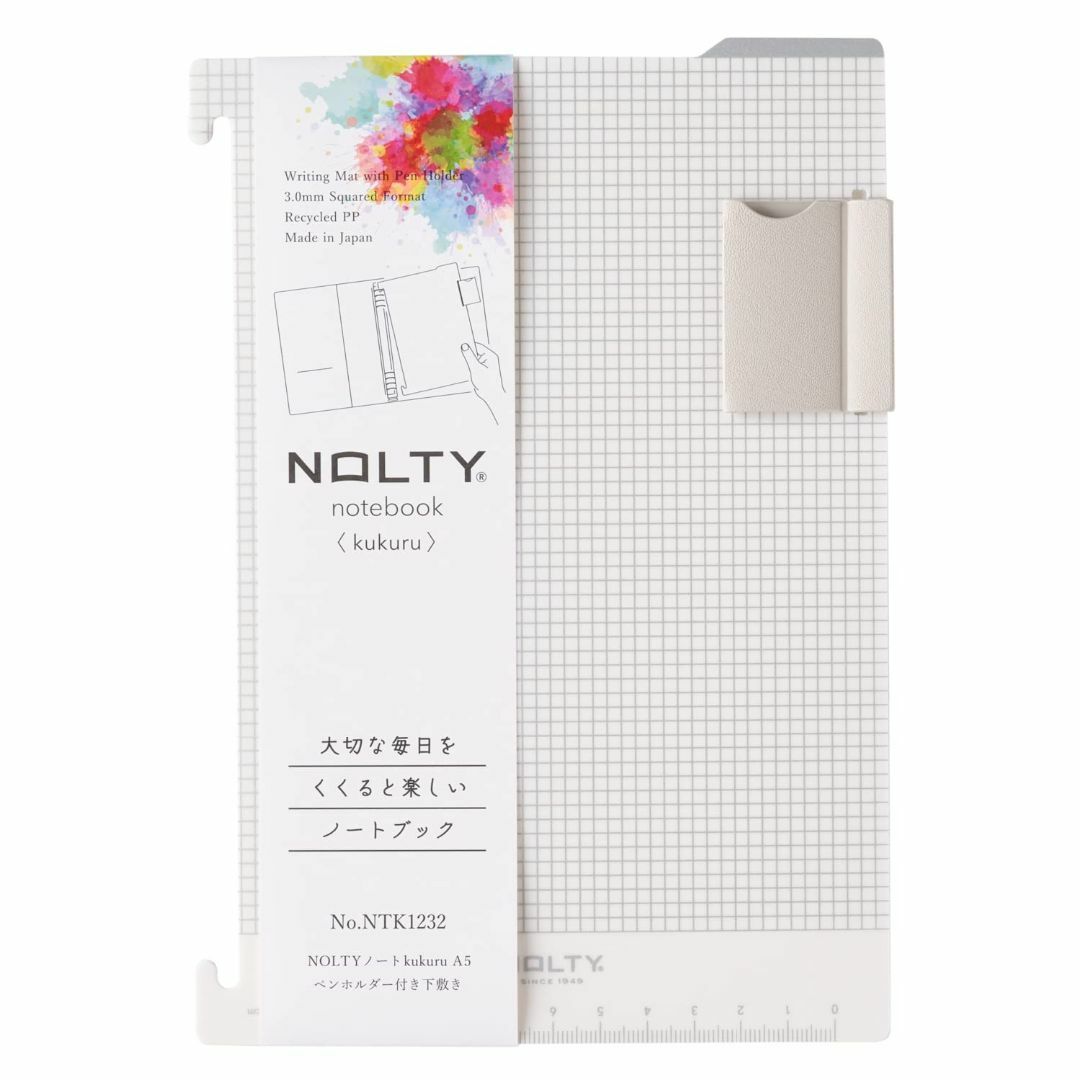 日本能率協会マネジメントセンター NOLTY ノート 下敷き ペンホルダー付き  その他のその他(その他)の商品写真