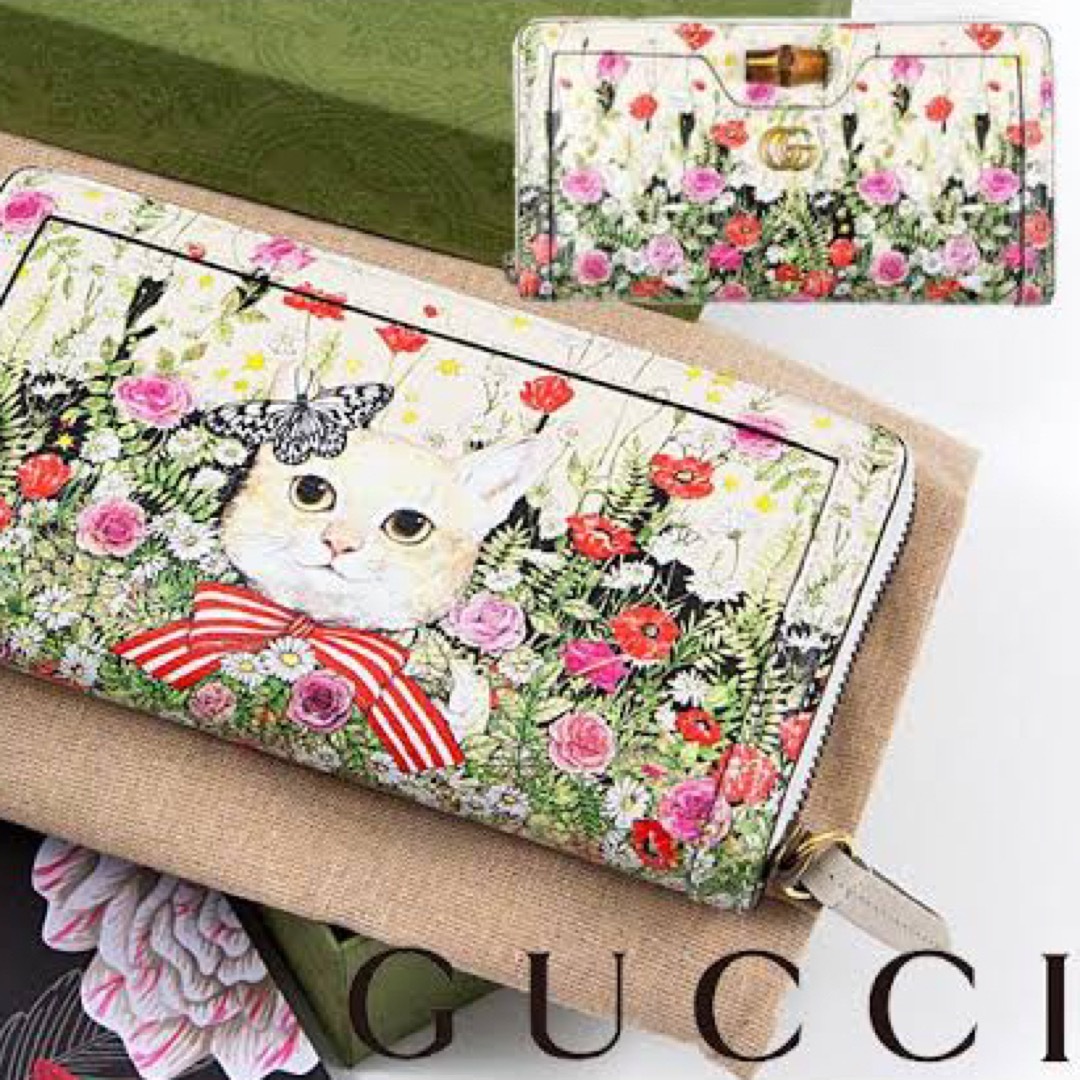 ヒグチユウコ(ヒグチユウコ)のGucci ヒグチユウコ　長財布 レディースのファッション小物(財布)の商品写真