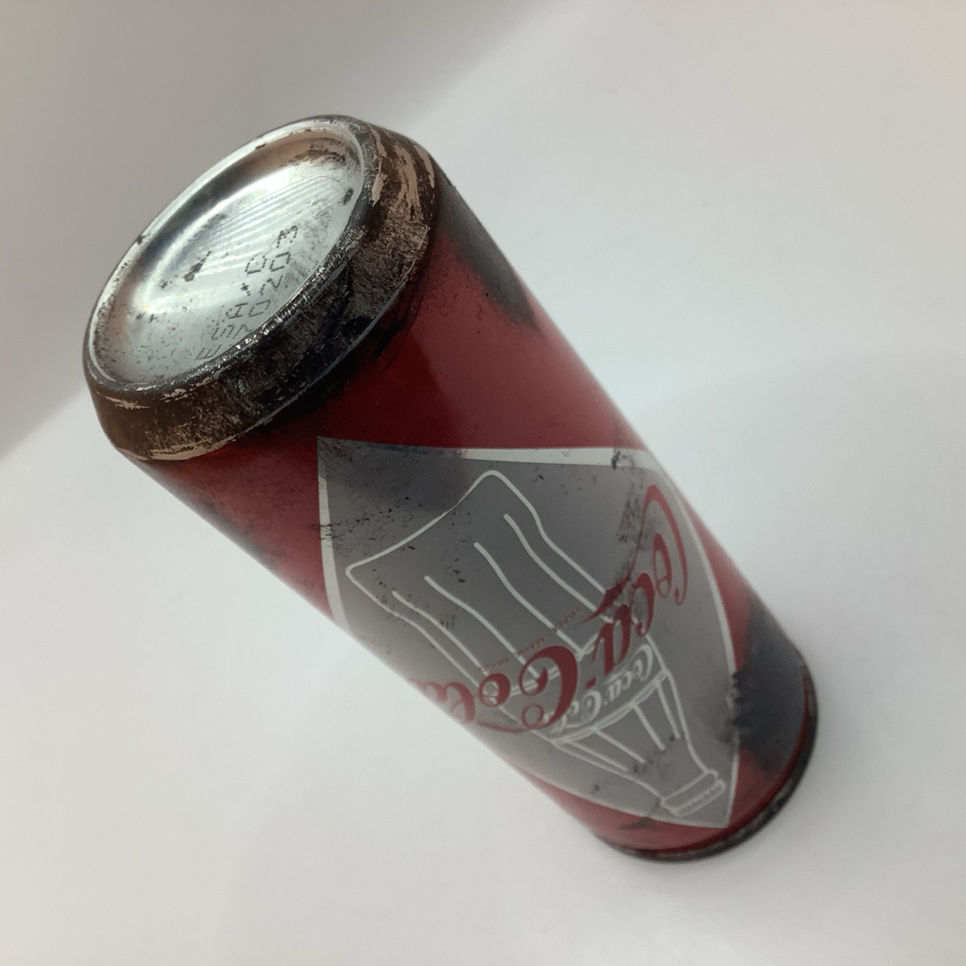 コカ・コーラ - 昭和レトロ コカコーラ 缶 1965年初代ダイヤ缶の コカ・コーラ - 昭和レトロ コカコーラ 缶 1965年初代ダイヤ缶の