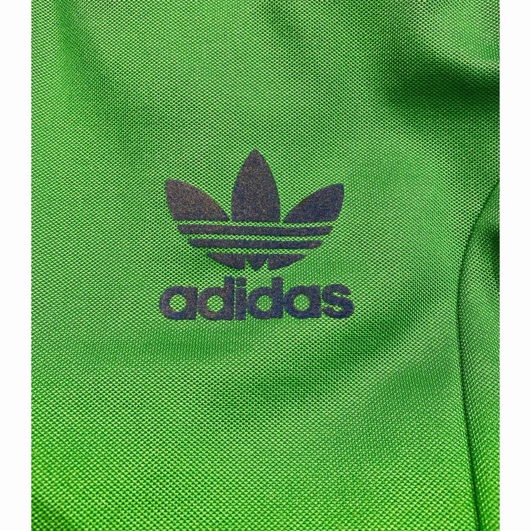 adidas(アディダス)の【入手困難】ADIDAS トラックジャケット L 緑色 VINTAGE ジャージ メンズのトップス(ジャージ)の商品写真