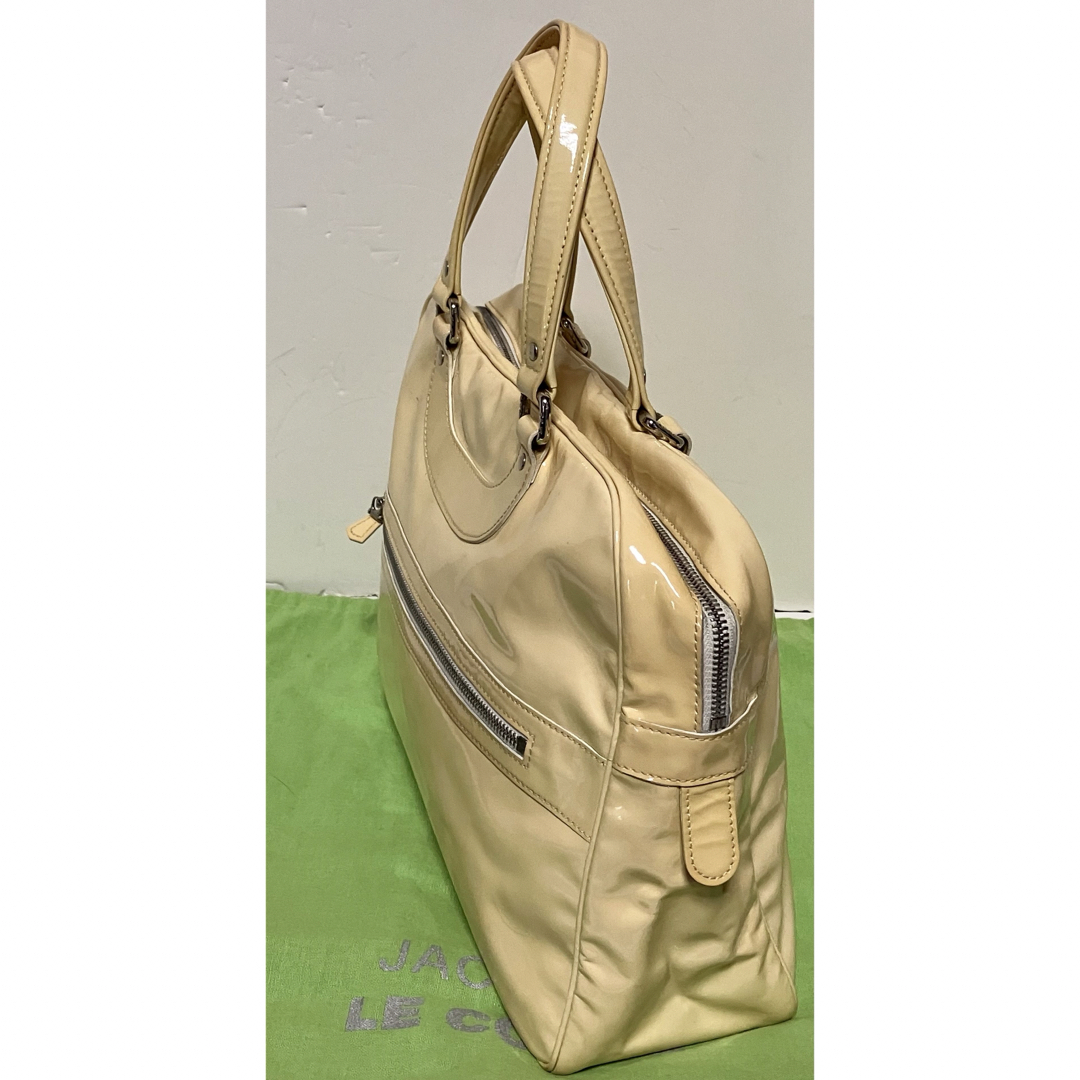 ジャックルコー JACQUES LE CORRE  エナメルレザー　トートバッグ レディースのバッグ(トートバッグ)の商品写真