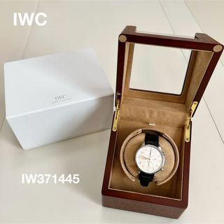 インターナショナルウォッチカンパニー(IWC)の【極美品】IWC IW371445 腕時計　ポルトギーゼ・クロノグラフ(腕時計(アナログ))