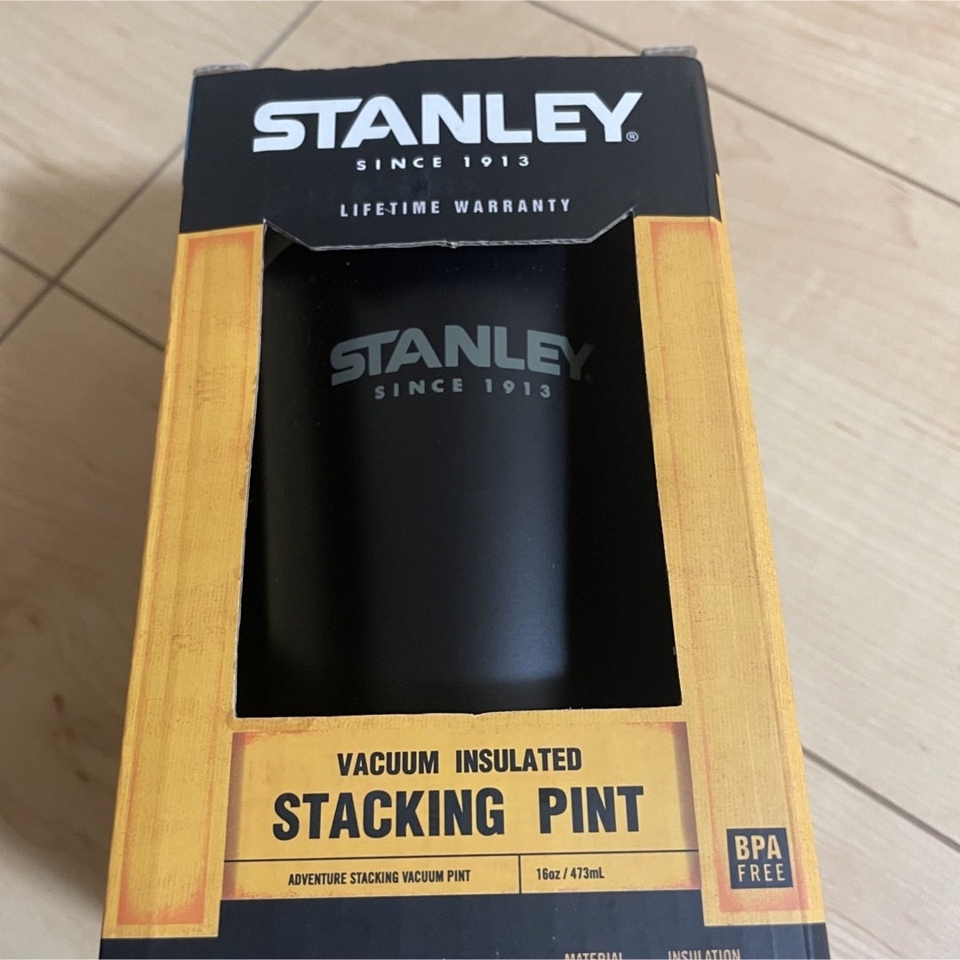 Stanley(スタンレー)のSTANLEY 真空断熱 スタッキングパイント 0.47L セット　タンブラー  スポーツ/アウトドアのアウトドア(食器)の商品写真