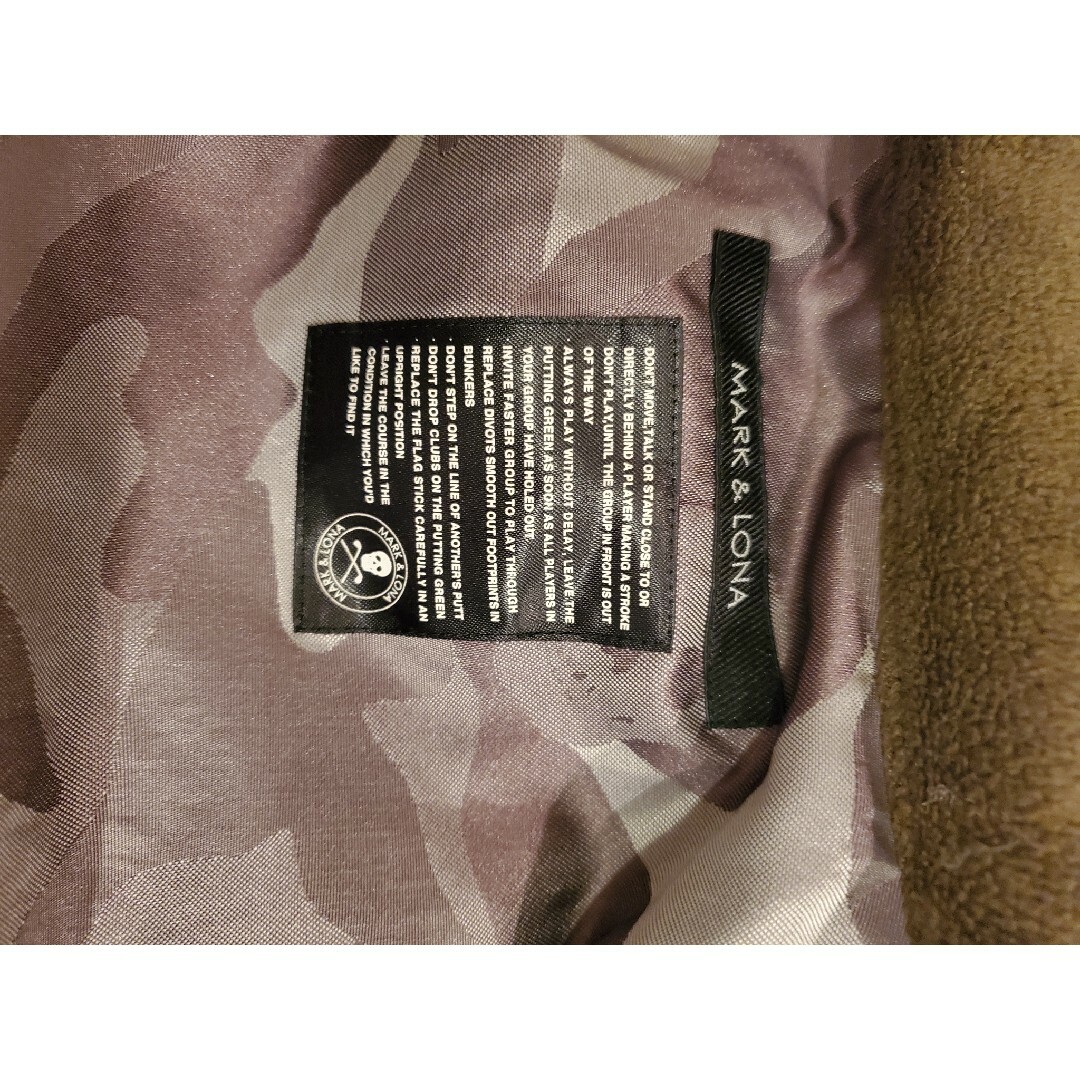 MARK&LONA(マークアンドロナ)のマーク&ロナメンズダウンベストSカーキ迷彩 メンズのジャケット/アウター(ダウンベスト)の商品写真