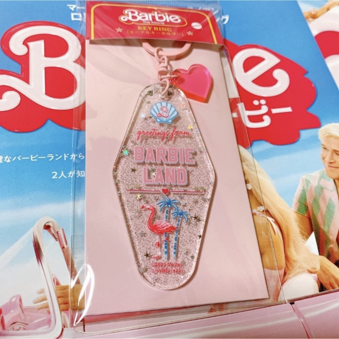 Barbie(バービー)の❣️映画『劇場版 Barbie バービー』モーテルキーホルダー❣️ エンタメ/ホビーのコレクション(その他)の商品写真