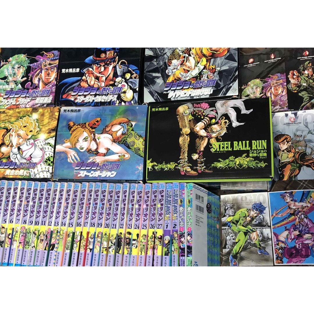 ジョジョの奇妙な冒険 【限定BOX第一部〜第六部】七.八 ジョジョの奇妙な冒険 【限定BOX第一部〜第六部】七.八