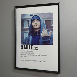 No.P471 A4 8mile ポスター 写真 アート エミネム 映画(アート/写真)