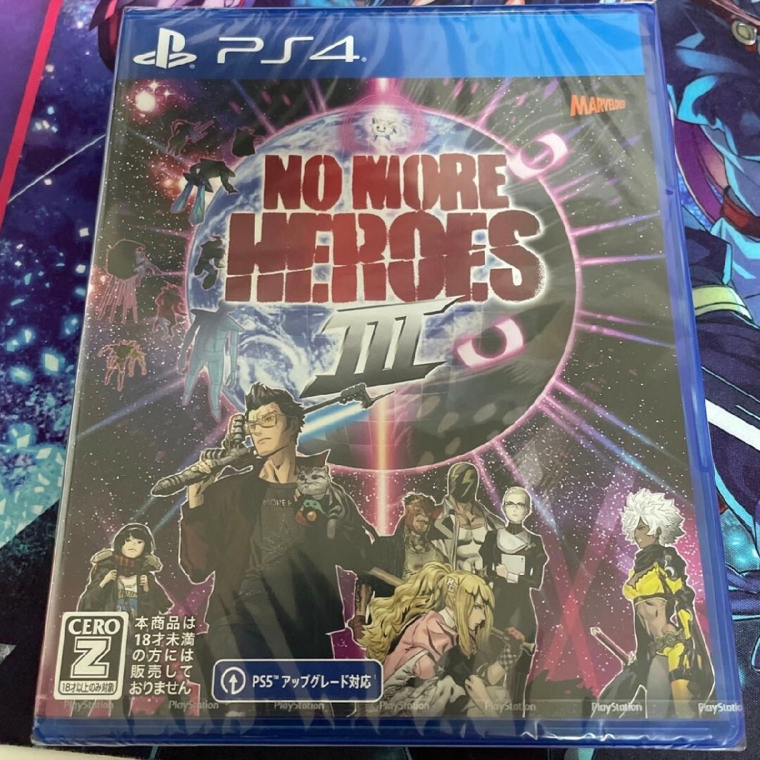 【PS4】 No More Heroes 3 ノーモアヒーローズ　プレステ5対応 エンタメ/ホビーのゲームソフト/ゲーム機本体(家庭用ゲームソフト)の商品写真