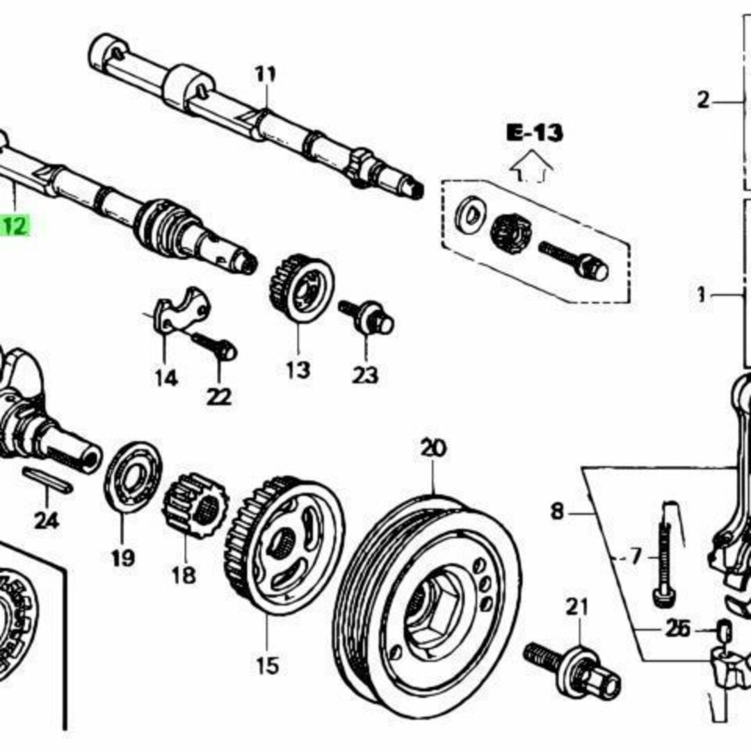 ホンダ - ホンダ トルネオ GH-CL1 フロントバランサー シャフト の通販 ...