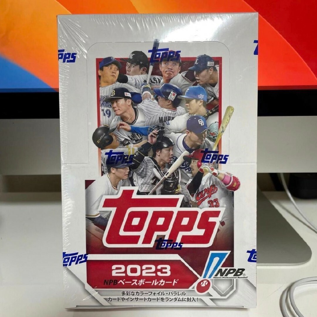 新品未開封BOX Topps 2023 NPB ベースボールカード シュリンク付の通販