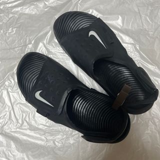 ナイキ(NIKE)のNIKE サンダル　黒　約23㎝(サンダル)