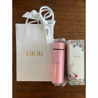 クリスチャンディオール(Christian Dior)の【新品未使用】ディオール　ノベルティ　ミニボトル　水筒　ピンク(ノベルティグッズ)