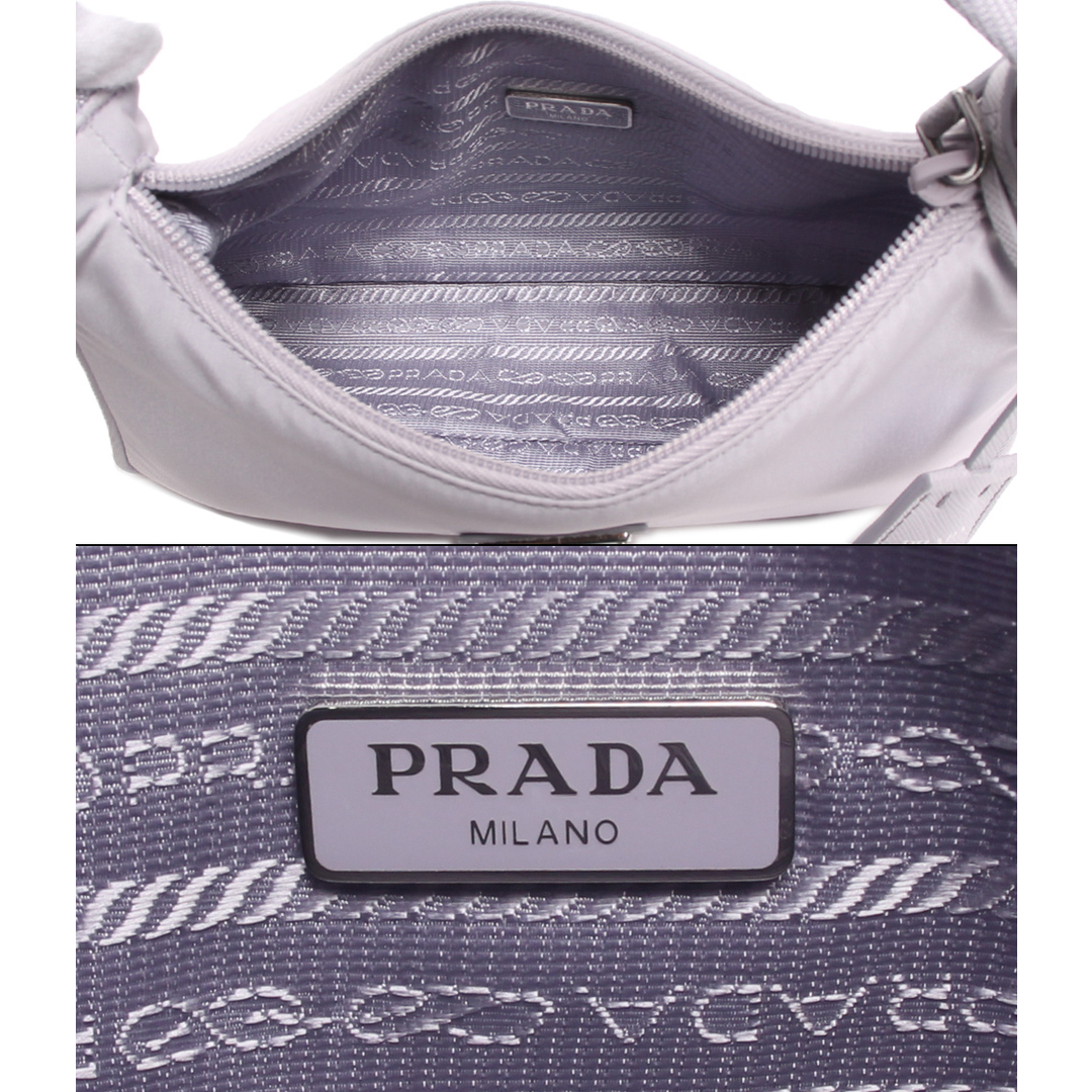 PRADA(プラダ)の美品 プラダ ハンドバッグ シルバー金具 パステルパープル レディース レディースのバッグ(ハンドバッグ)の商品写真