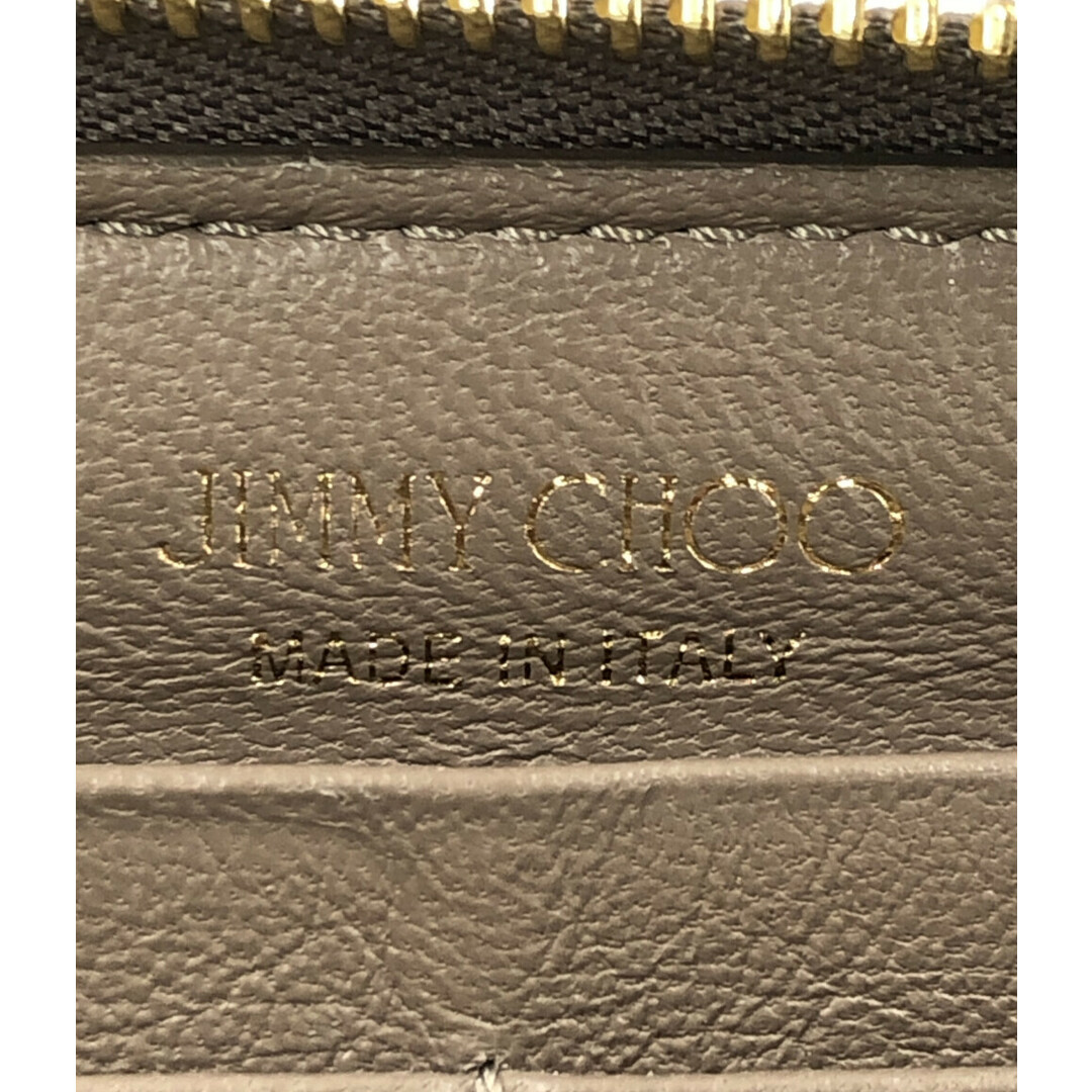 JIMMY CHOO(ジミーチュウ)のジミーチュウ ラウンドファスナー長財布 スタースタッズ レディース レディースのファッション小物(財布)の商品写真