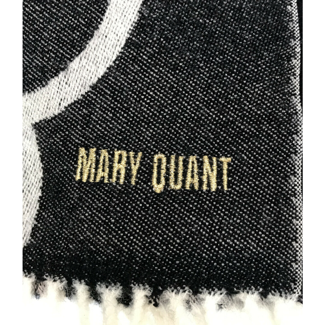 MARY QUANT(マリークワント)のマリークヮント MARY QUANT マフラー フラワー柄 レディース レディースのファッション小物(マフラー/ショール)の商品写真