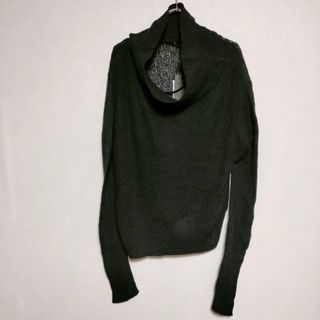 ANN DEMEULEMEESTER 定価70800円 KNIT SIBILLA セーター 40 コットンナイロン ニット 濃紺 レディース アンドゥムルメステール【中古】4-0114M∞