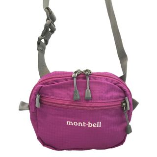 モンベル(mont bell)の美品 モンベル mont-bell ミニショルダーバッグ 斜め掛け レディース(ショルダーバッグ)