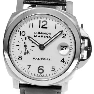 パネライ(PANERAI)のパネライ PANERAI PAM00049 ルミノール マリーナ デイト スモールセコンド 自動巻き メンズ _792315(腕時計(アナログ))