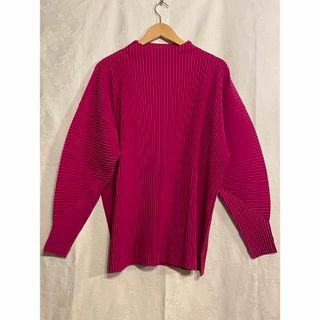 ISSEY MIYAKE - ISSEY MIYAKE イッセイミヤケ カーディガン -(S位) 茶 ISSEY MIYAKE - ISSEY MIYAKE イッセイミヤケ カーディガン -(S位) 茶