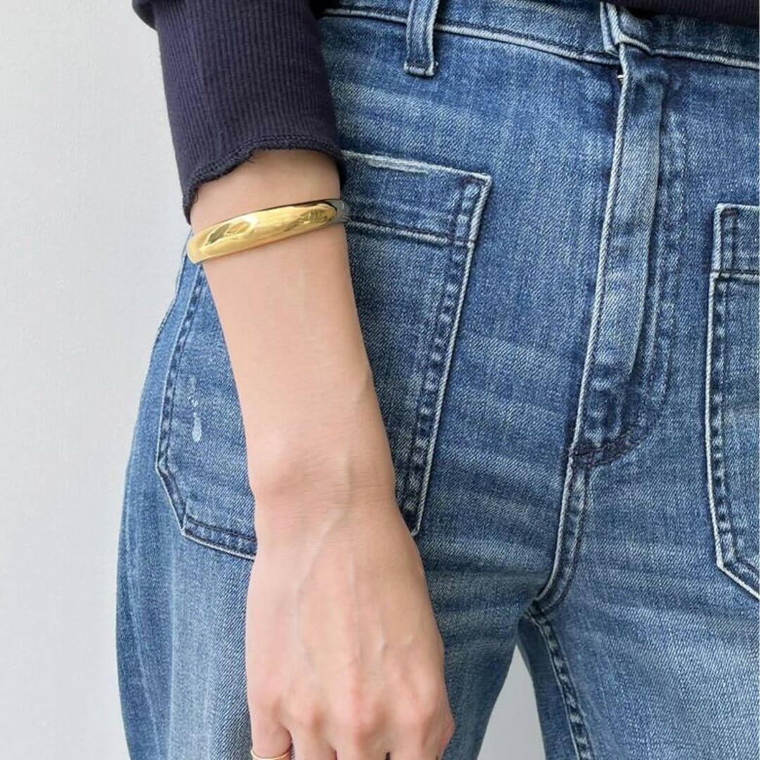 DEUXIEME CLASSE - ガブリエラ アルティガス FLAT BEAM CUFF DEUXIEME CLASSE - ガブリエラ アルティガス FLAT BEAM CUFF