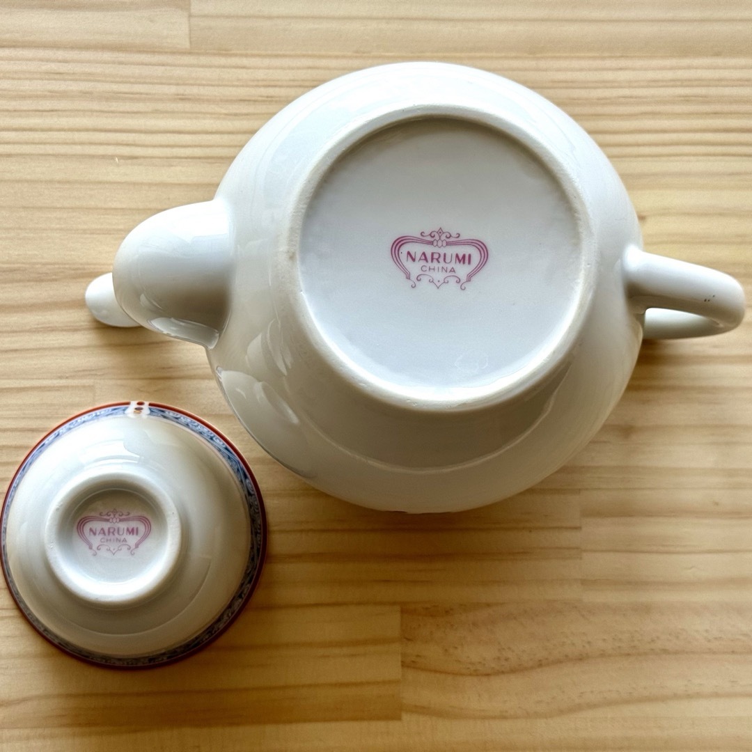 NARUMI(ナルミ)のナルミ チャイナ 中国茶器セット インテリア/住まい/日用品のキッチン/食器(グラス/カップ)の商品写真