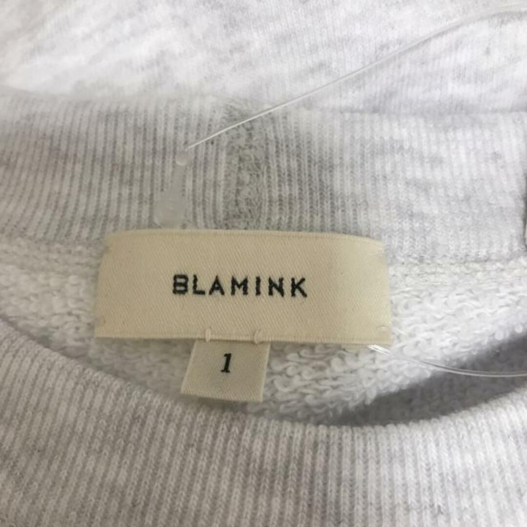 BLAMINK(ブラミンク)のブラミンク トレーナー サイズ1 S美品  - レディースのトップス(トレーナー/スウェット)の商品写真