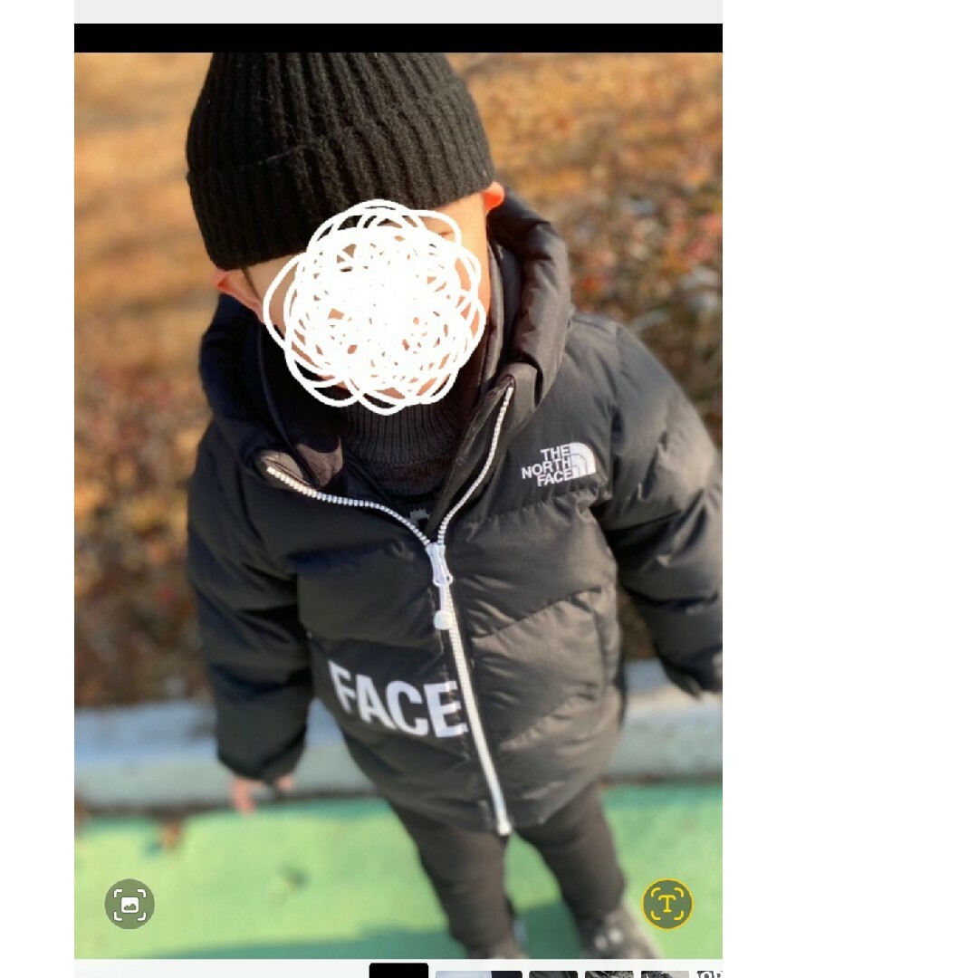 THE NORTH FACE(ザノースフェイス)のTHE NORTH FACE ダウン 100 キッズ/ベビー/マタニティのキッズ服男の子用(90cm~)(ジャケット/上着)の商品写真