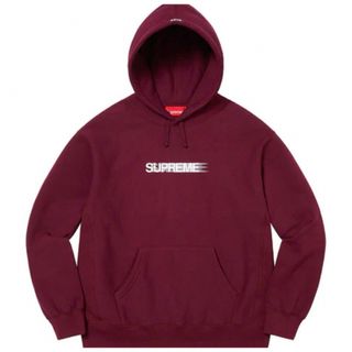 シュプリーム(Supreme)のsupreme モーションロゴフーディー 新品未使用(パーカー)