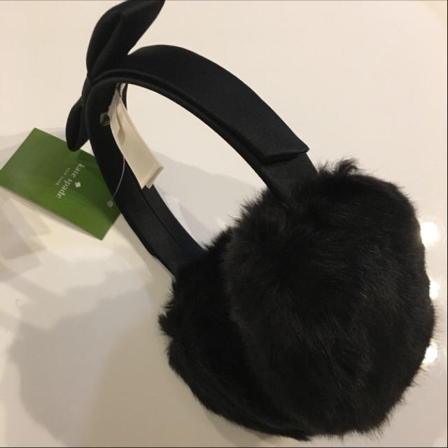 kate spade new york(ケイトスペードニューヨーク)の1点のみ♠︎KateSpade♠︎ケイトスペード リボン付耳あて イヤーマフラー レディースのヘアアクセサリー(カチューシャ)の商品写真