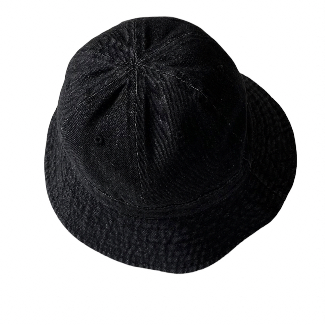 新品　未使用　デニム　メトロ　クルー　バケットハット　ブラック　アメカジ メンズの帽子(ハット)の商品写真