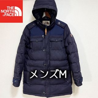 ザノースフェイス(THE NORTH FACE)の美品人気 ノースフェイス ホワイトレーベル ダウンジャケット メンズM ロゴ(ダウンジャケット)