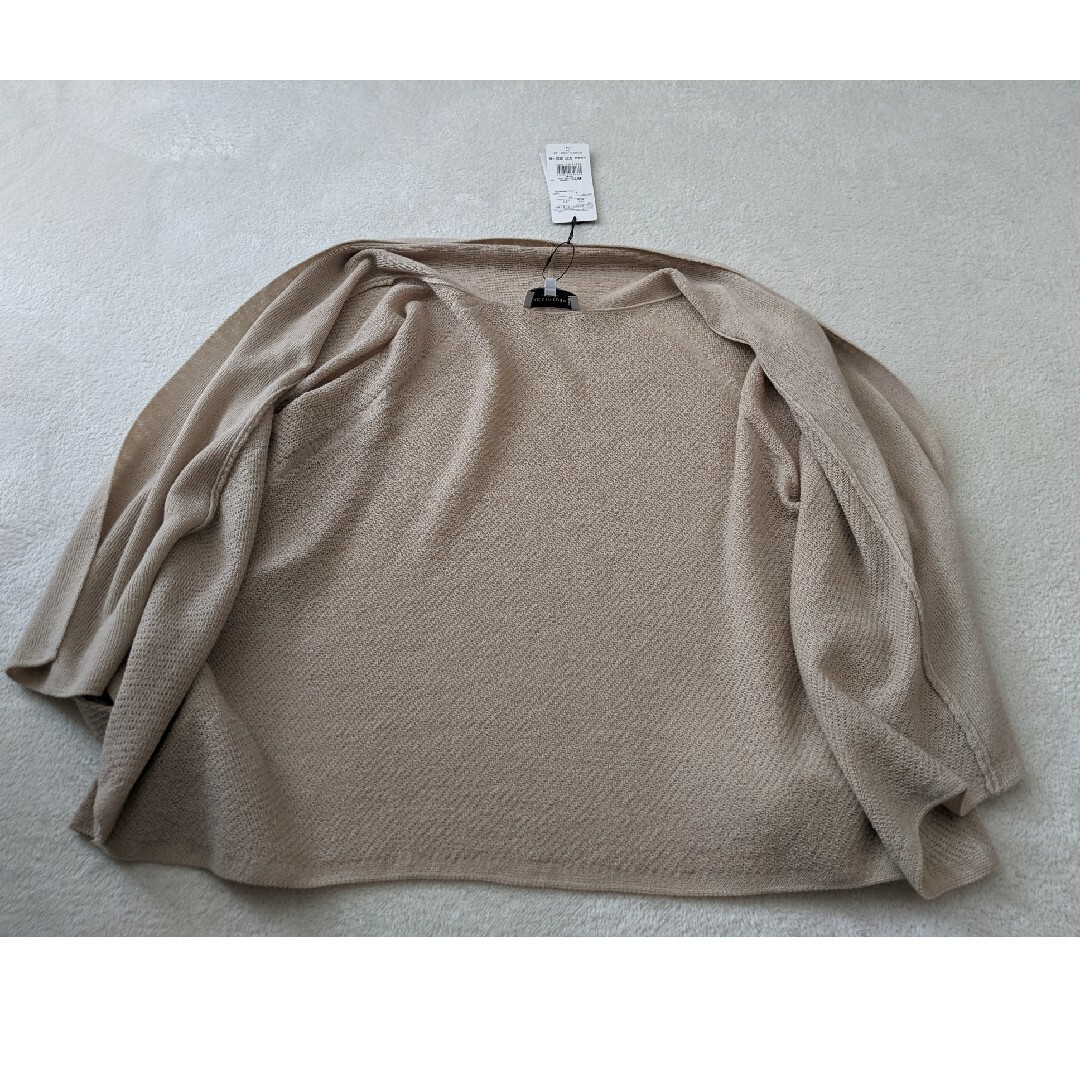 MACKINTOSH - マッキントッシュ 16Gホールガーメントカーディガン ボレロ 38 ウールの MACKINTOSH - マッキントッシュ 16Gホールガーメントカーディガン ボレロ 38 ウールの