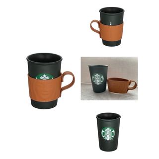 スターバックスコーヒー(Starbucks Coffee)のスターバックス　グリーンサイレンスリーブマグ355ml(グラス/カップ)