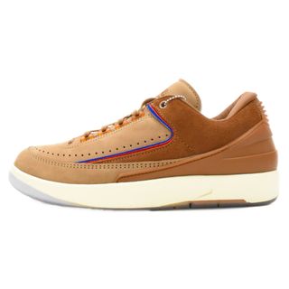 ナイキ(NIKE)のNIKE ナイキ ×TWO 18 AIR JORDAN 2 LOW TAN トゥ 18 エアジョーダン2 ローカットスニーカー タン ブラウン US8/26cm DV7129-222(スニーカー)